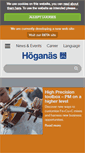 Mobile Screenshot of hoganas.com
